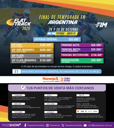 FLAT TRACK ARGENTINA 2026