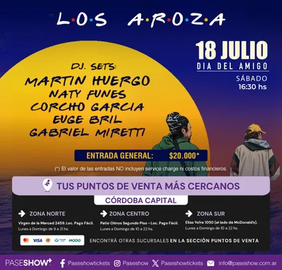 LOS AROZA 18 DE JULIO