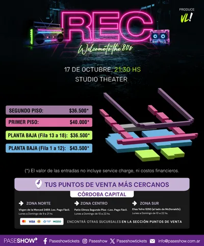 REC WELCOME TO 80S STUDIO THEATER 17 OCT