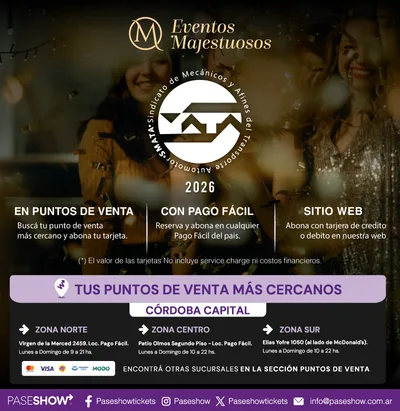 SALON SMATA VILLA ALLENDE 2026 EVENTOS MAJESTUOSOS