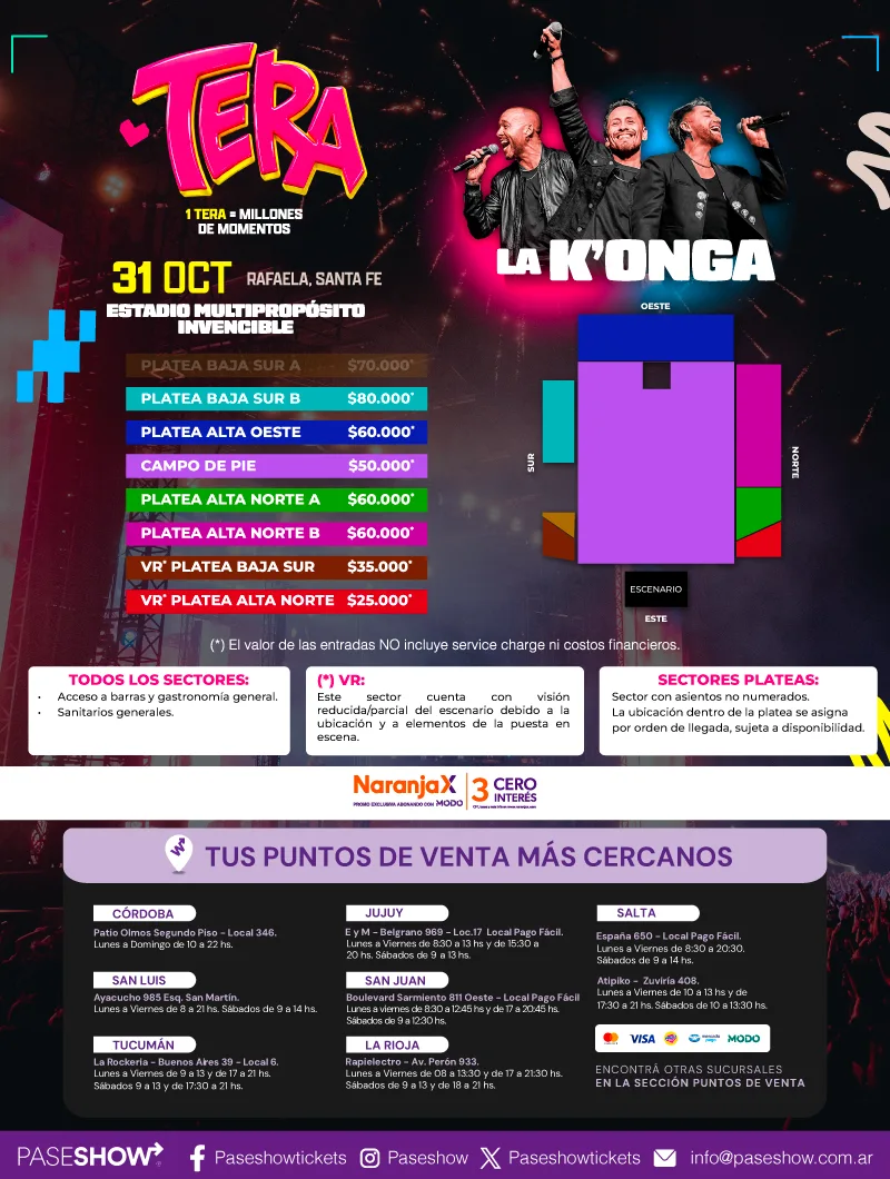 TERA UN MILLON DE MOMENTOS LA KONGA