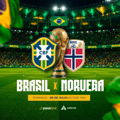 Quintal do Hexa - Brasil x Noruega