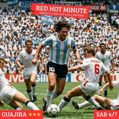 Red Hot Minute (Tributo a RHCP) en La Plata / Guajira