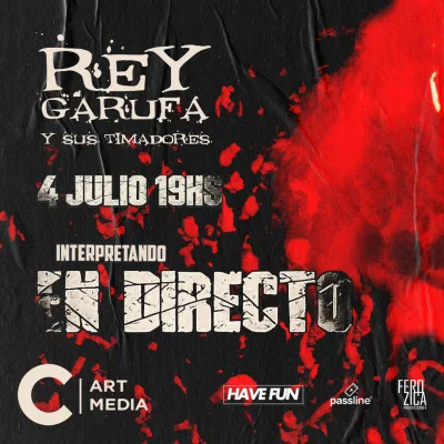 REY GARUFA REVIVE EN DIRECTO MAS CLASICOS DE TODOS LOS DISCOS