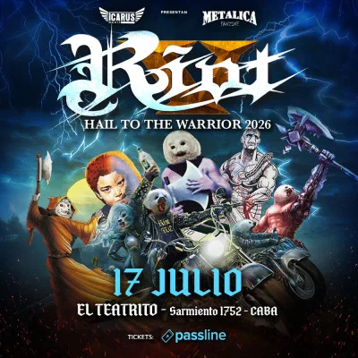 RIOT V - Hail To The Warrior Tour 2026