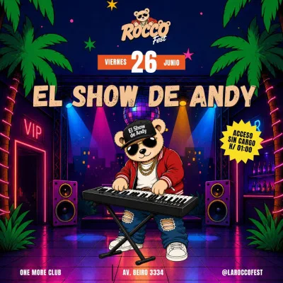 ROCCO Fest | EL SHOW DE ANDY en vivo !!