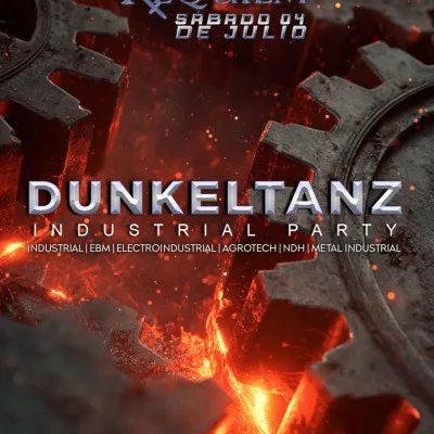Sáb 4 | ⬛▪️ DUNKELTANZ ▪️⬛ 🏗️ INDUSTRIAL PARTY 🏗️
