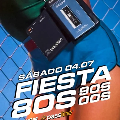 Sáb 4 | 🎉  FIESTA RETRO POP 80s 90s 00s 🎉