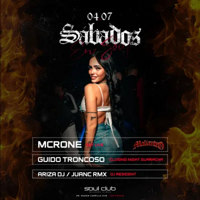 SABADO 04/07- SÁBADOS EN SOUL