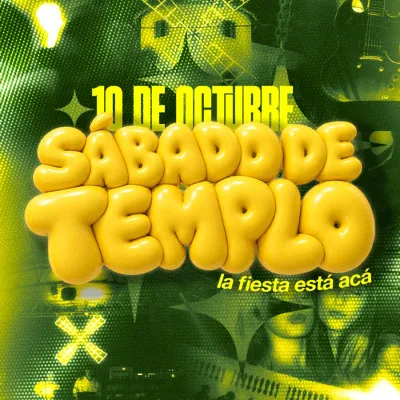 SABADO 10/10 EL TEMPLO