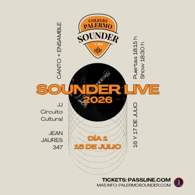 SOUNDER LIVE - Día 1 (16/7)