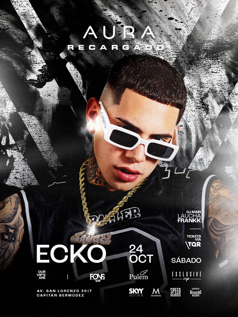 AURA SÁBADOS✨SHOW EN VIVO ECKO🎤