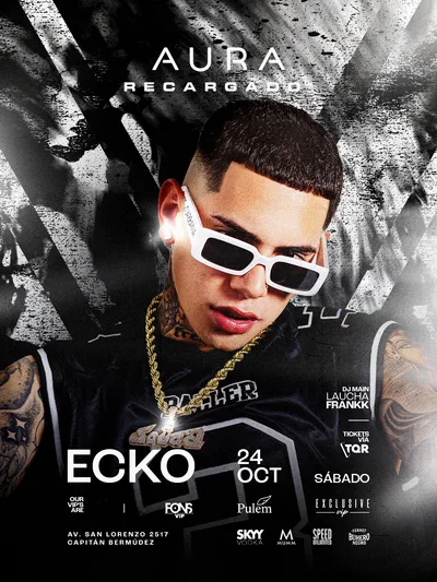 AURA SÁBADOS✨SHOW EN VIVO ECKO🎤