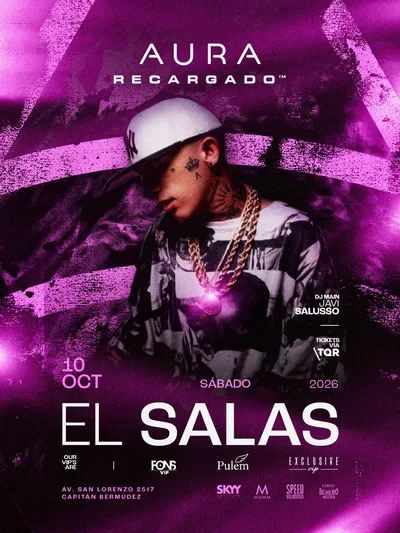 AURA SÁBADOS✨SHOW EN VIVO EL SALAS🎤