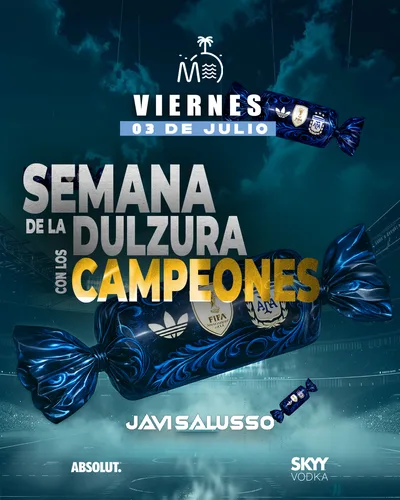 SEMANA DE LA DULZURA MUNDIALISTA 🇦🇷🍭🌴