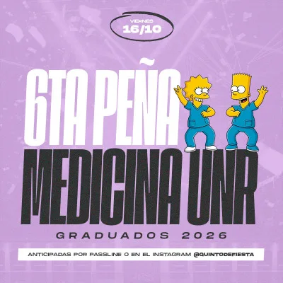 ÚLTIMA PEÑA MEDICINA UNR
