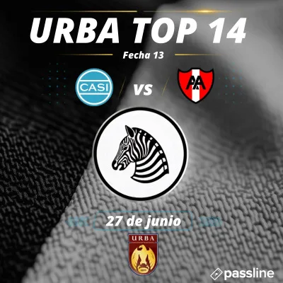 URBA TOP 14 -Fecha 13 - CASI vs ALUMNI