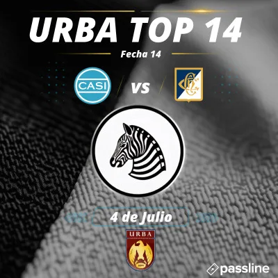 URBA TOP 14 - Fecha 14 CASI vs CHAMPAGNAT