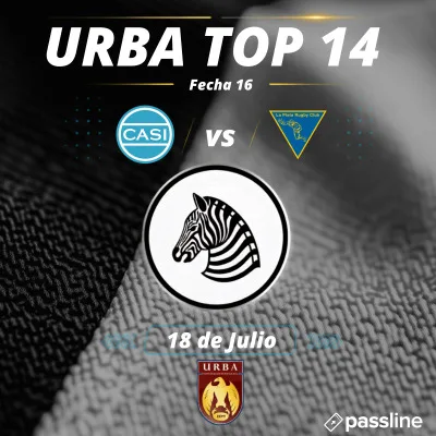 URBA TOP 14 - Fecha 16 CASI vs LA PLATA