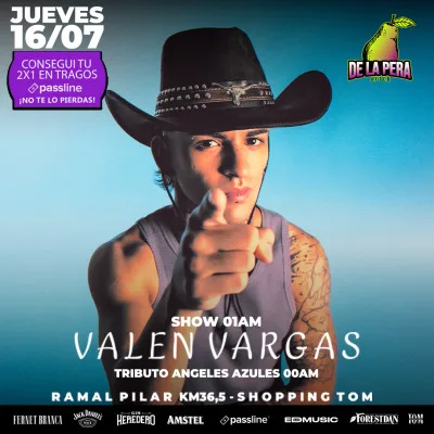 VALENTINO VARGAS & TRIBUTO ANGELES AZULES  - DE LA PERA & ED MUSIC