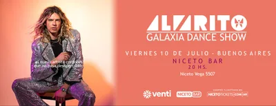 Alvarito Galaxia Dance Show en Niceto Bar
