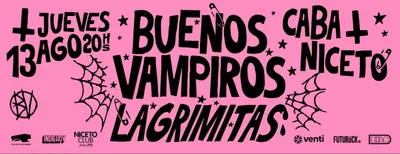 Buenos Vampiros en Niceto Club