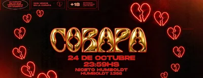 Corapa 24 0ct en Humboldt | Niceto Club (+18 años)