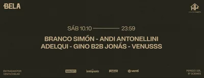 HOUSEPARTY x BELA 10.10