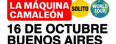 La Máquina Camaleón – Solito World Tour en Niceto Bar