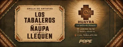  LA PEÑA DE HUAYRA FOLKLORE 15/10