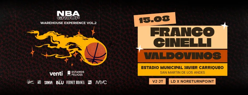 NBA Group press: Franco Cinelli, Valdovinos | Sabado 15 AGO | San Martin de los Andes