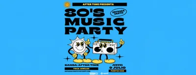 80`s Party! BANDA: AFTER TIME en Niceto Bar
