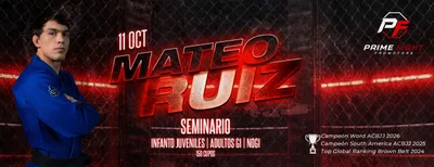 Seminario MATEO RUIZ - Campeón Word ACBJJ 2026
