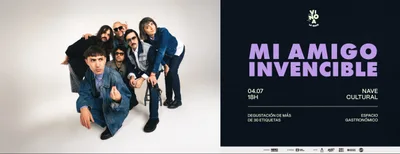 VINO A LA NAVE - MI AMIGO INVENCIBLE - SABADO 4 DE JULIO, MENDOZA.