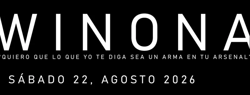 Winona Riders presenta "Quiero que lo que yo te diga sea un arma en tu arsenal"
