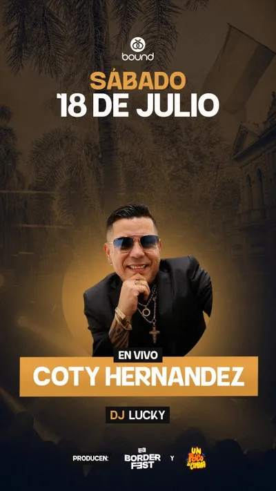 ¡Bound Sábados + Coty Hernandez show en vivo!!