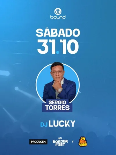 ¡Bound Sábados + Sergio Torres en vivo!!