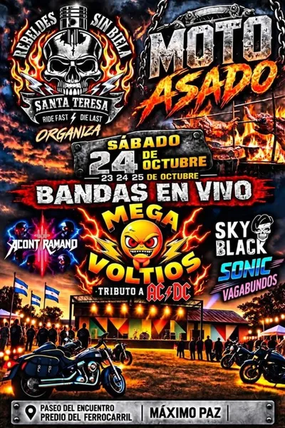 MOTO ASADO - REBELDES SIN BIELA